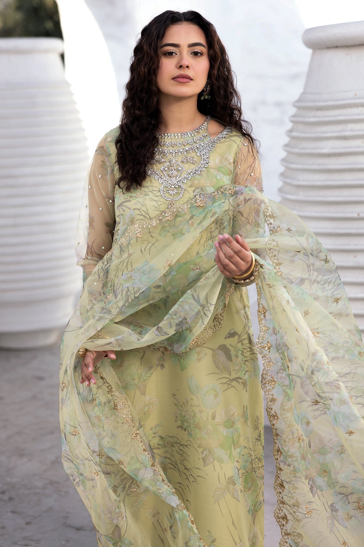 Charizma | Festive Pret | CMA-5-07 by Maria Faisal - Registered Vendor of : Charizma - type : Ladies Clothes - 100% original wedding dresses