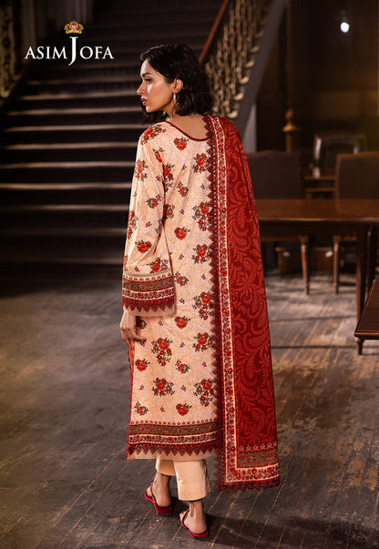 Asim Jofa | Prints Drop 2 | AJUBJ-54 by Maria Faisal - Registered Vendor of : Asim Jofa - type : Ladies Clothes - 100% original wedding dresses