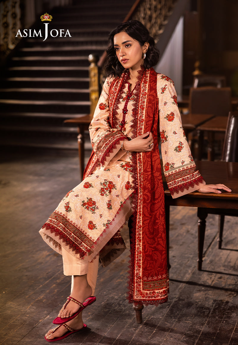Asim Jofa | Prints Drop 2 | AJUBJ-54 by Maria Faisal - Registered Vendor of : Asim Jofa - type : Ladies Clothes - 100% original wedding dresses