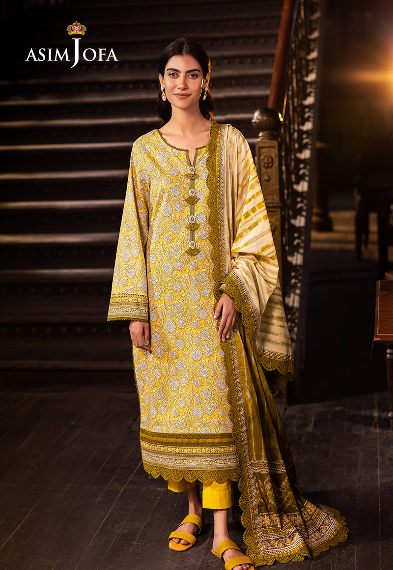 Asim Jofa | Prints Drop 2 | AJUBJ-51 by Maria Faisal - Registered Vendor of : Asim Jofa - type : Ladies Clothes - 100% original wedding dresses