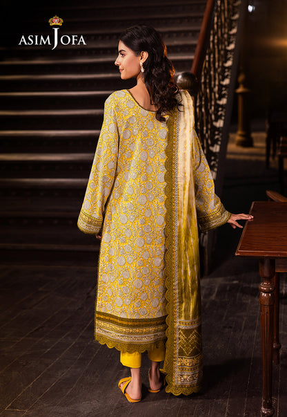 Asim Jofa | Prints Drop 2 | AJUBJ-51 by Maria Faisal - Registered Vendor of : Asim Jofa - type : Ladies Clothes - 100% original wedding dresses