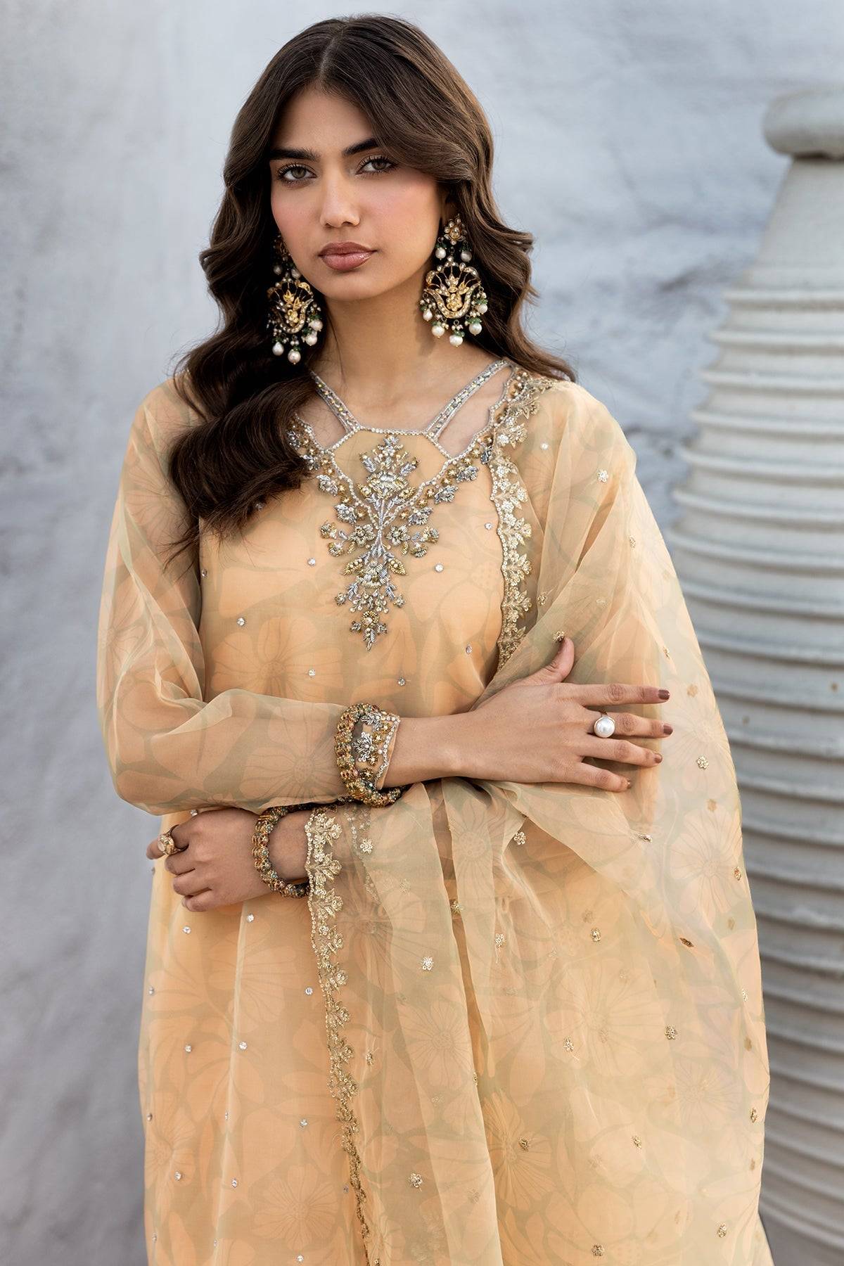Charizma | Festive Pret | CMA-5-08 by Maria Faisal - Registered Vendor of : Charizma - type : Ladies Clothes - 100% original wedding dresses