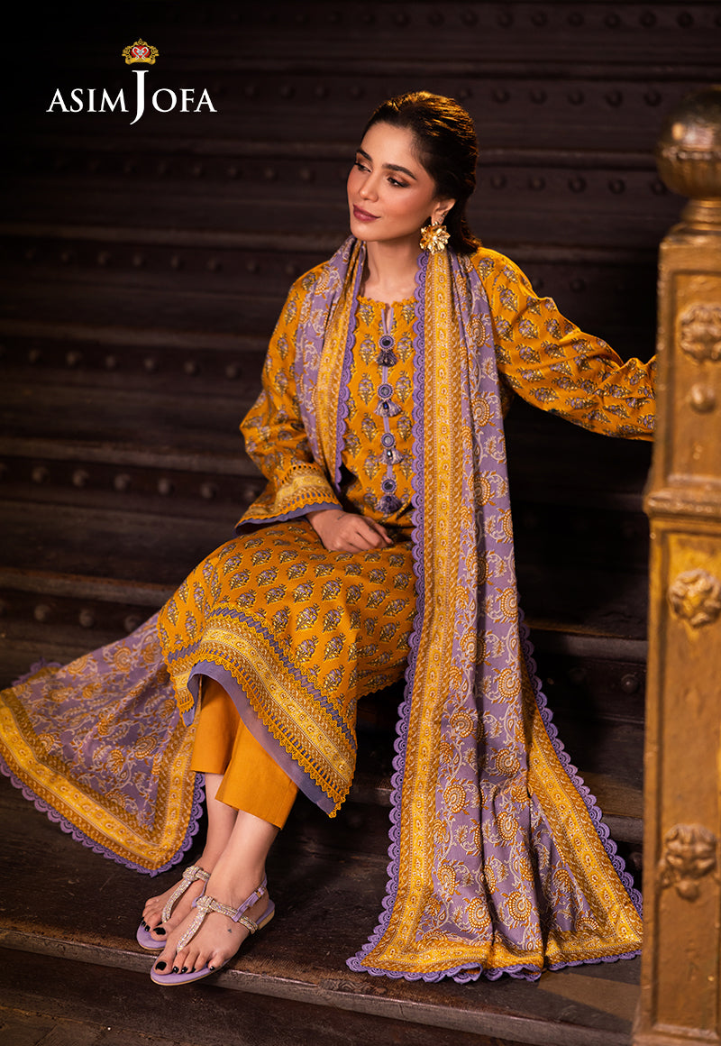 Asim Jofa | Prints Drop 2 | AJUBJ-53 by Maria Faisal - Registered Vendor of : Asim Jofa - type : Ladies Clothes - 100% original wedding dresses