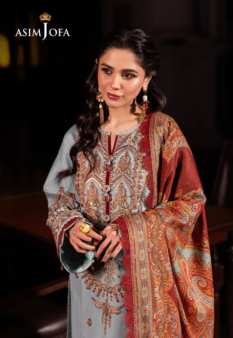 Asim Jofa | Prints Drop 2 | AJUBJ-11 by Maria Faisal - Registered Vendor of : Asim Jofa - type : Ladies Clothes - 100% original wedding dresses