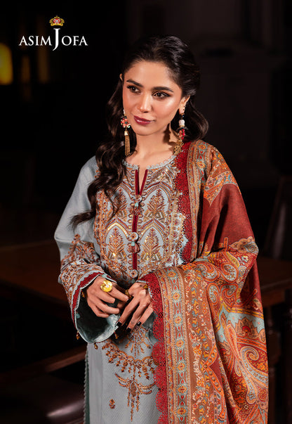 Asim Jofa | Prints Drop 2 | AJUBJ-11 by Maria Faisal - Registered Vendor of : Asim Jofa - type : Ladies Clothes - 100% original wedding dresses