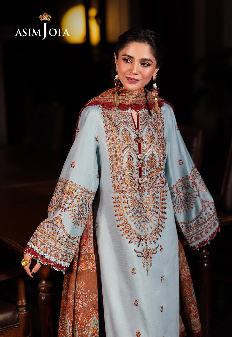 Asim Jofa | Prints Drop 2 | AJUBJ-11 by Maria Faisal - Registered Vendor of : Asim Jofa - type : Ladies Clothes - 100% original wedding dresses