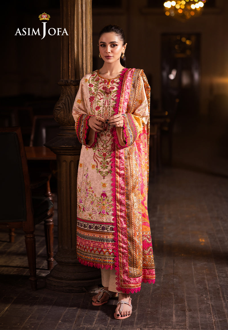 Asim Jofa | Prints Drop 2 | AJUBJ-02 by Maria Faisal - Registered Vendor of : Asim Jofa - type : Ladies Clothes - 100% original wedding dresses
