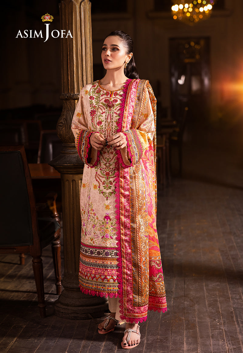 Asim Jofa | Prints Drop 2 | AJUBJ-02 by Maria Faisal - Registered Vendor of : Asim Jofa - type : Ladies Clothes - 100% original wedding dresses