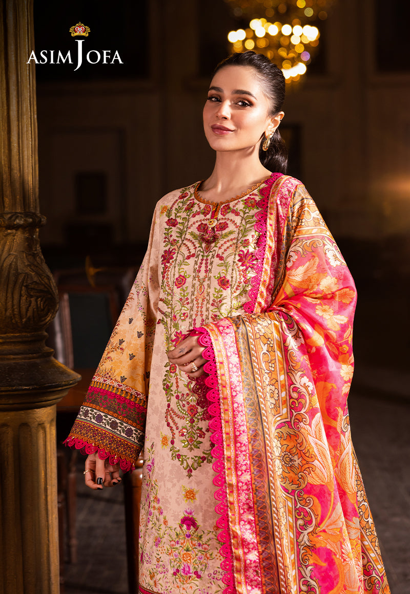 Asim Jofa | Prints Drop 2 | AJUBJ-02 by Maria Faisal - Registered Vendor of : Asim Jofa - type : Ladies Clothes - 100% original wedding dresses