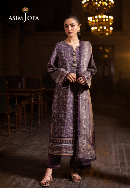 Asim Jofa | Prints Drop 2 | AJUBJ-48 by Maria Faisal - Registered Vendor of : Asim Jofa - type : Ladies Clothes - 100% original wedding dresses