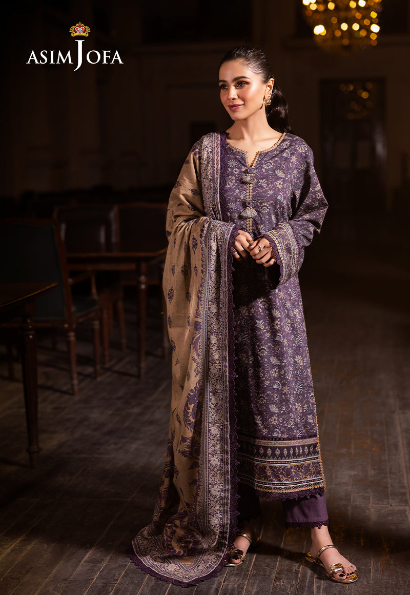 Asim Jofa | Prints Drop 2 | AJUBJ-48 by Maria Faisal - Registered Vendor of : Asim Jofa - type : Ladies Clothes - 100% original wedding dresses