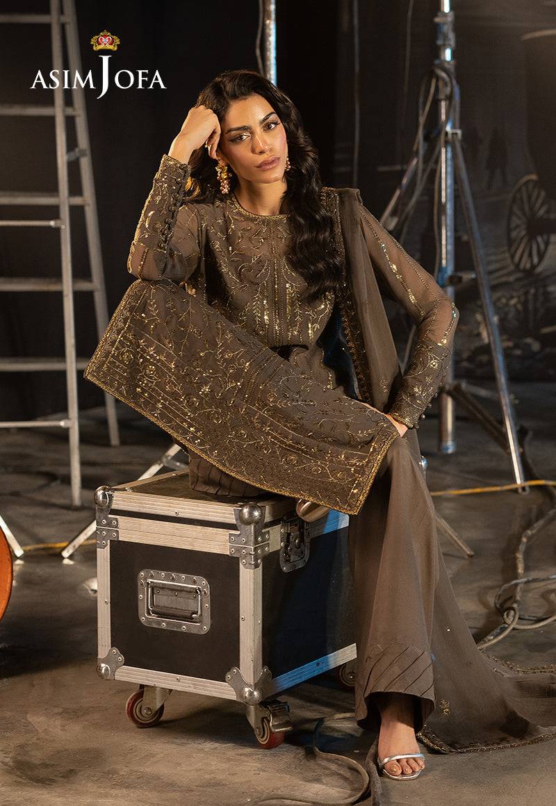 Asim Jofa | Festive Opulence | AJFO-09 by Maria Faisal - Registered Vendor of : Asim Jofa - type : Ladies Clothes - 100% original wedding dresses