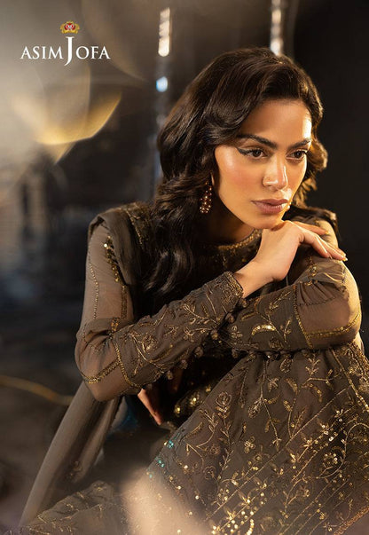 Asim Jofa | Festive Opulence | AJFO-09 by Maria Faisal - Registered Vendor of : Asim Jofa - type : Ladies Clothes - 100% original wedding dresses
