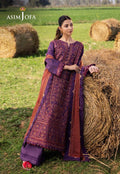 Asim Jofa | Luxury Lawn 25 | AJELL-13 by Maria Faisal - Registered Vendor of : Asim Jofa - type : Ladies Clothes - 100% original wedding dresses
