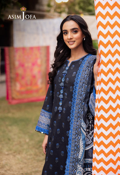 Asim Jofa | Prints Drop 2 | AJUBJ-55 by Maria Faisal - Registered Vendor of : Asim Jofa - type : Ladies Clothes - 100% original wedding dresses