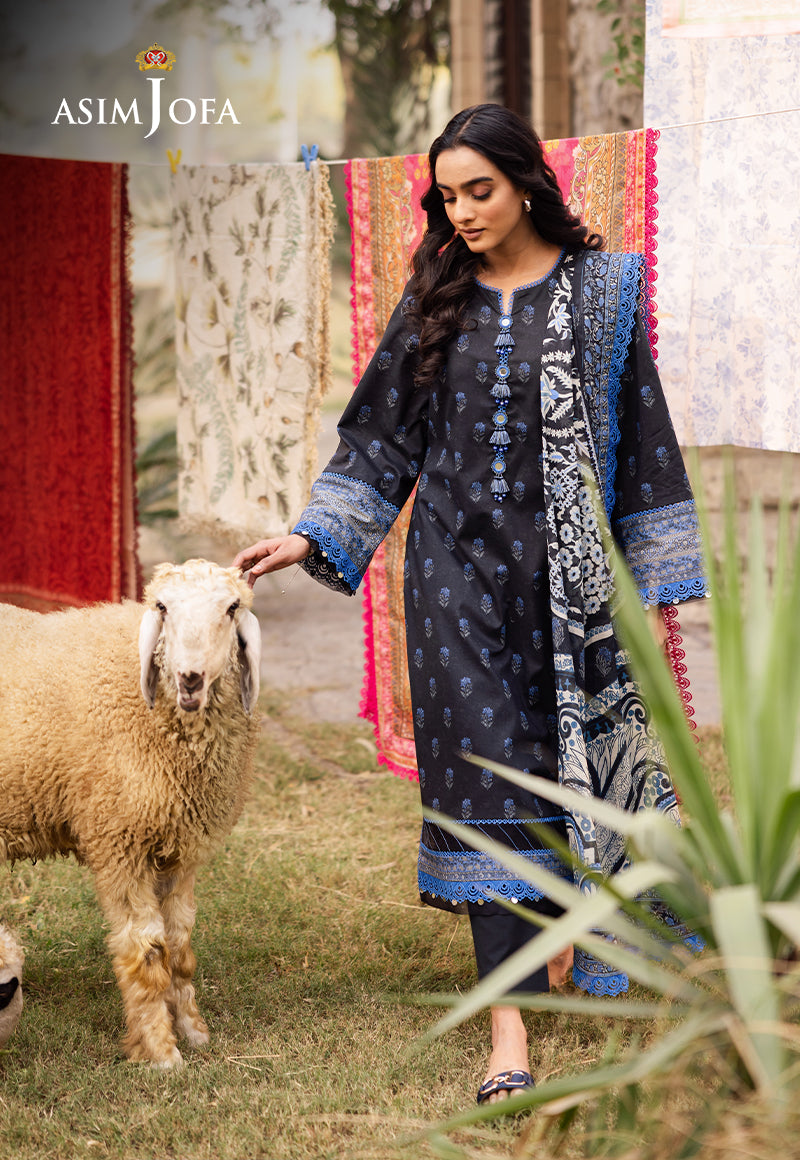 Asim Jofa | Prints Drop 2 | AJUBJ-55 by Maria Faisal - Registered Vendor of : Asim Jofa - type : Ladies Clothes - 100% original wedding dresses