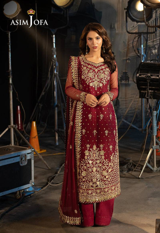 Asim Jofa | Festive Collection 25 | AJLLF-01 by Maria Faisal - Registered Vendor of : Asim Jofa - type : Ladies Clothes - 100% original wedding dresses