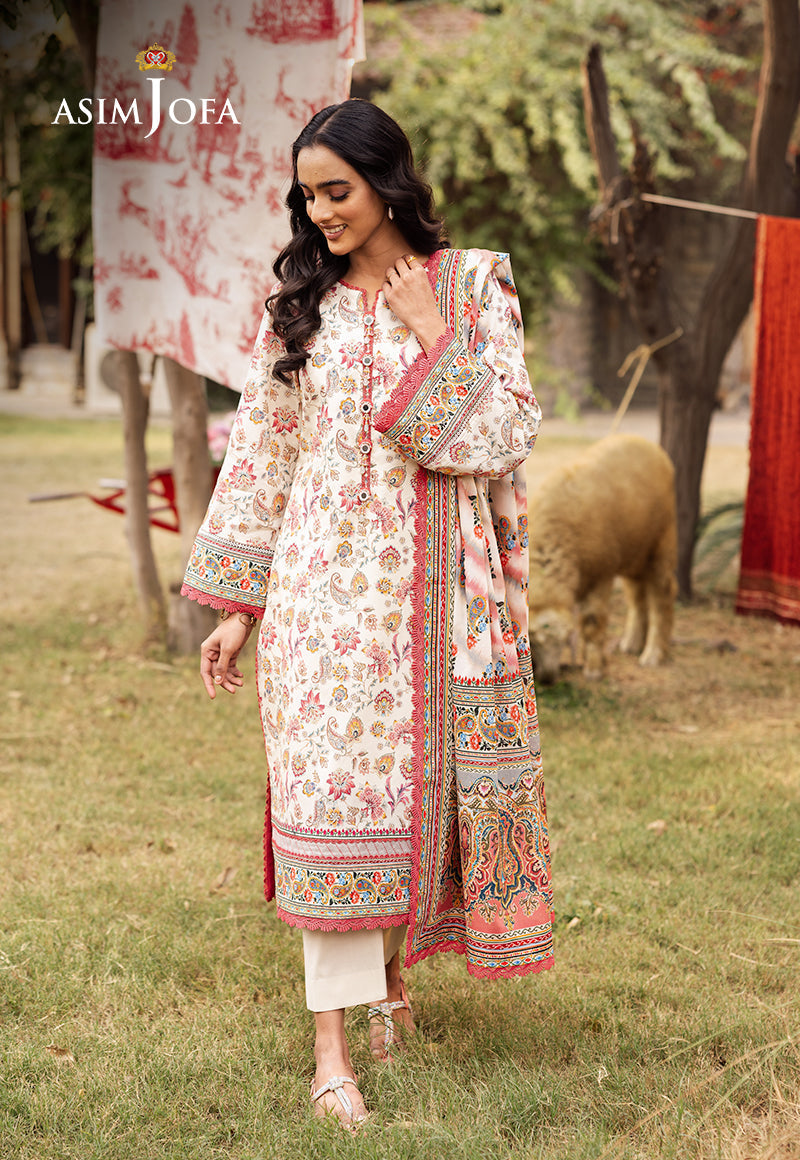 Asim Jofa | Prints Drop 2 | AJUBJ-50 by Maria Faisal - Registered Vendor of : Asim Jofa - type : Ladies Clothes - 100% original wedding dresses
