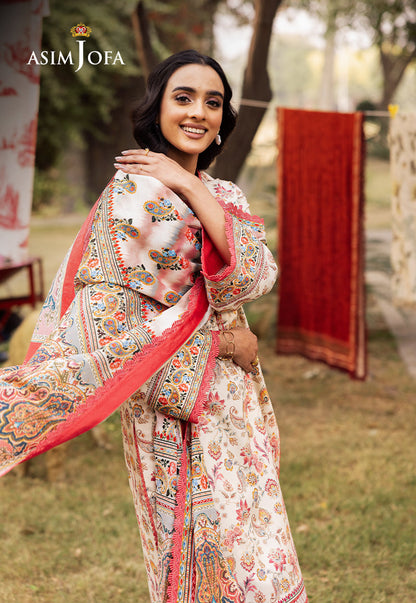 Asim Jofa | Prints Drop 2 | AJUBJ-50 by Maria Faisal - Registered Vendor of : Asim Jofa - type : Ladies Clothes - 100% original wedding dresses