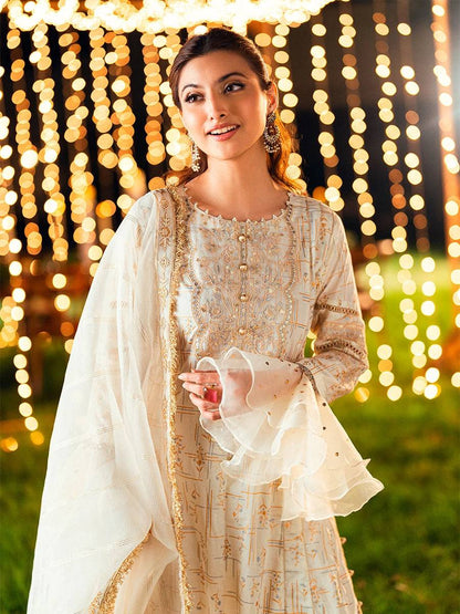 Salitex | Signature Festive Chiffon | WW009 by Maria Faisal - Registered Vendor of : Salitex - type : Ladies Clothes - 100% original wedding dresses