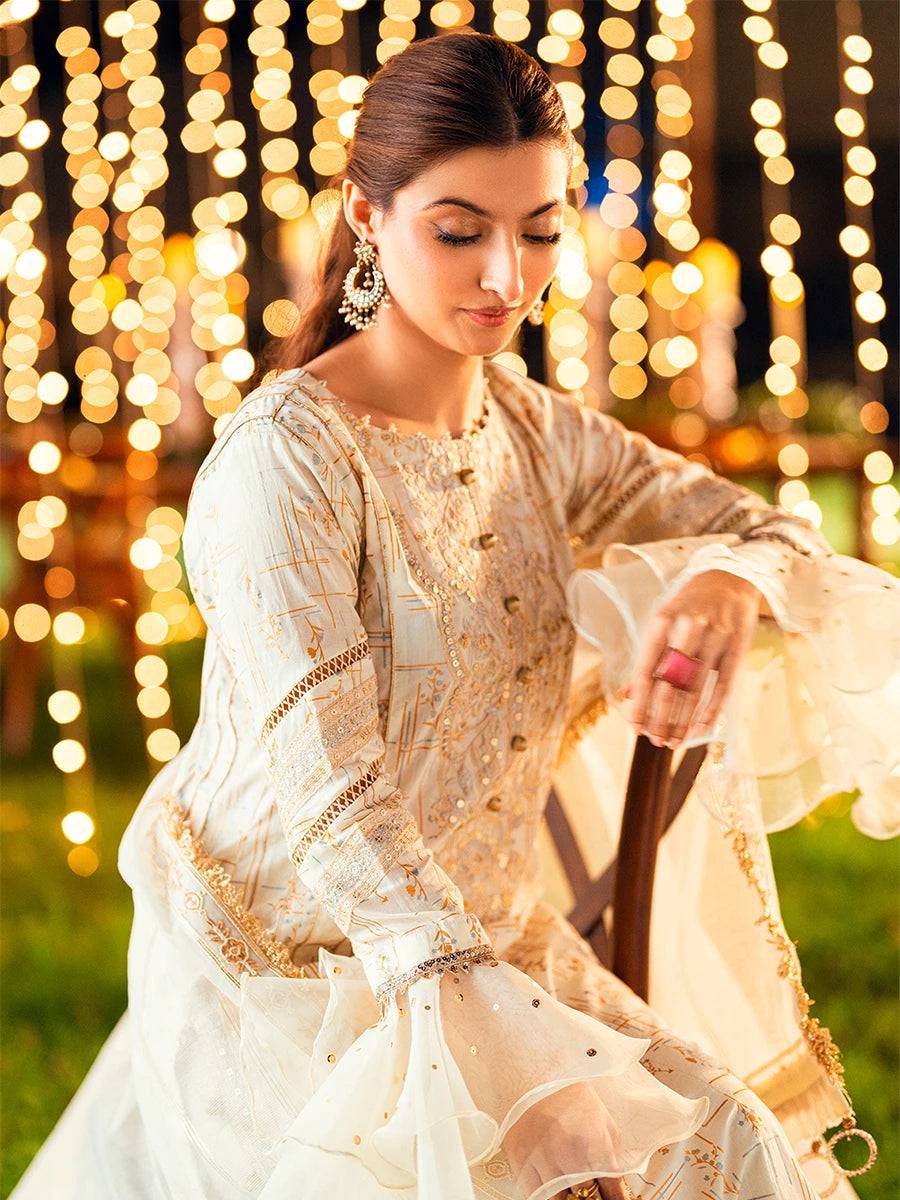 Salitex | Signature Festive Chiffon | WW009 by Maria Faisal - Registered Vendor of : Salitex - type : Ladies Clothes - 100% original wedding dresses