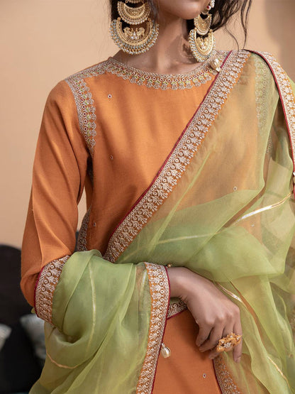 Hem Stitch | Raw Silk Edit 25 | Kashish by Maria Faisal - Registered Vendor of : Hemstitch - type : Ladies Clothes - 100% original wedding dresses