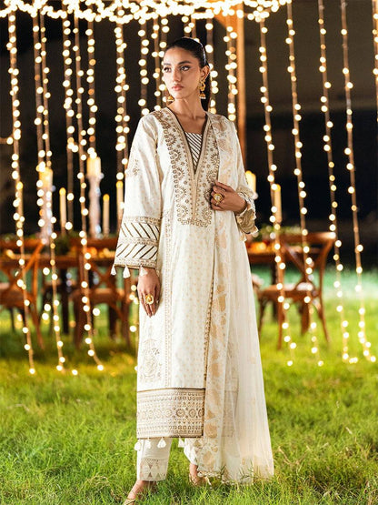 Salitex | Signature Festive Chiffon | WW010 by Maria Faisal - Registered Vendor of : Salitex - type : Ladies Clothes - 100% original wedding dresses