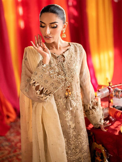 Salitex | Shehnai Festive | JI048 by Maria Faisal - Registered Vendor of : Salitex - type : Ladies Clothes - 100% original wedding dresses