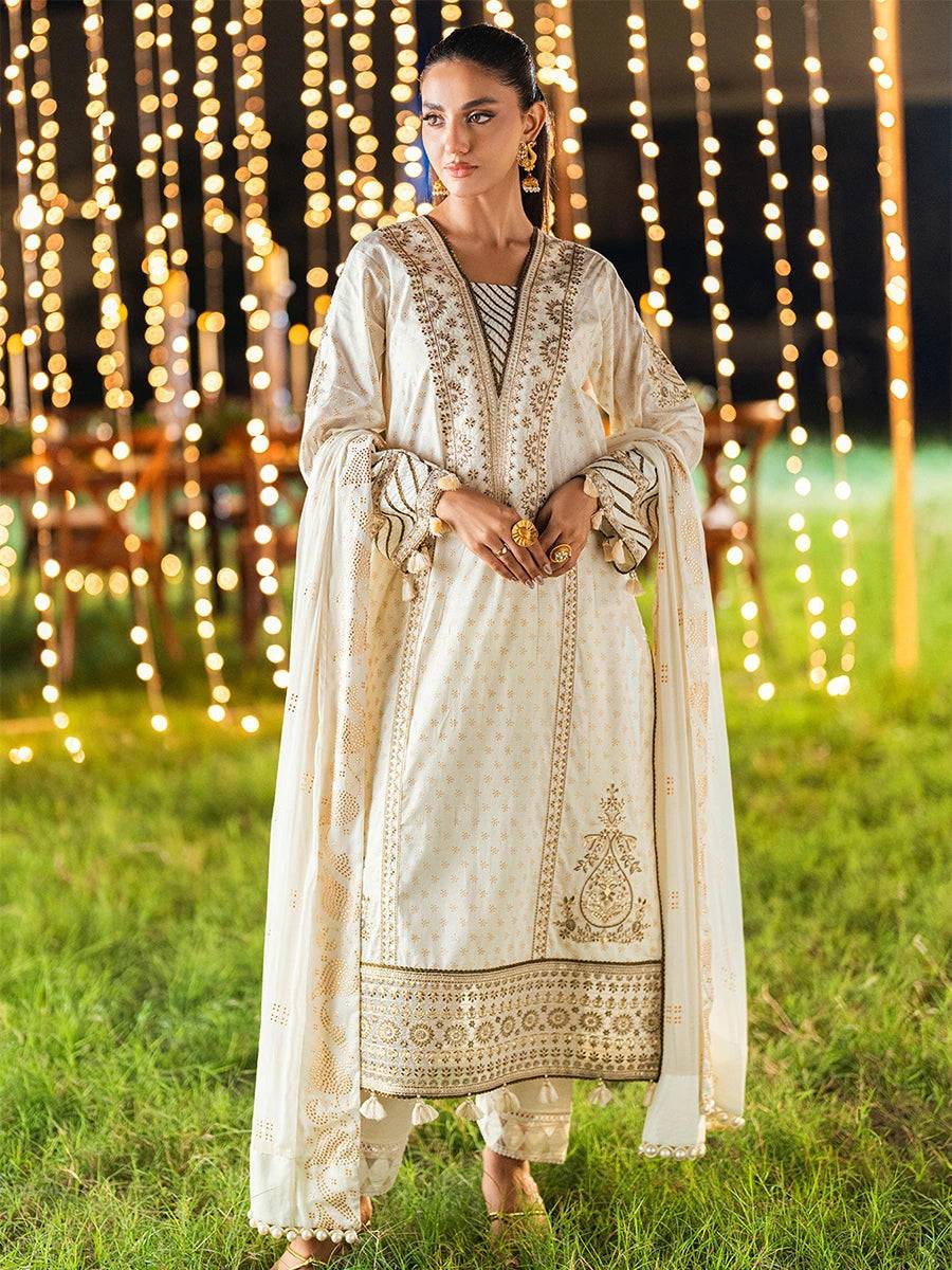 Salitex | Signature Festive Chiffon | WW010 by Maria Faisal - Registered Vendor of : Salitex - type : Ladies Clothes - 100% original wedding dresses