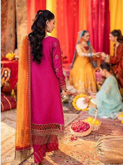 Salitex | Shehnai Festive | No013 by Maria Faisal - Registered Vendor of : Salitex - type : Ladies Clothes - 100% original wedding dresses