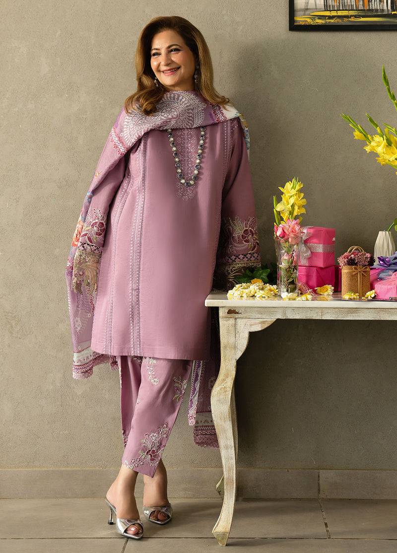 Sahane | In Laws in Lawn Eid Edit | CT-21003 Lilaia by Maria Faisal - Registered Vendor of : Sahane - type : Ladies Clothes - 100% original wedding dresses