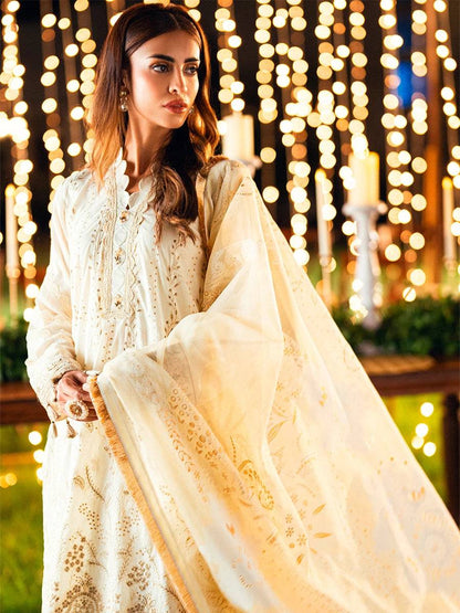 Salitex | Signature Festive Chiffon | WW012 by Maria Faisal - Registered Vendor of : Salitex - type : Ladies Clothes - 100% original wedding dresses