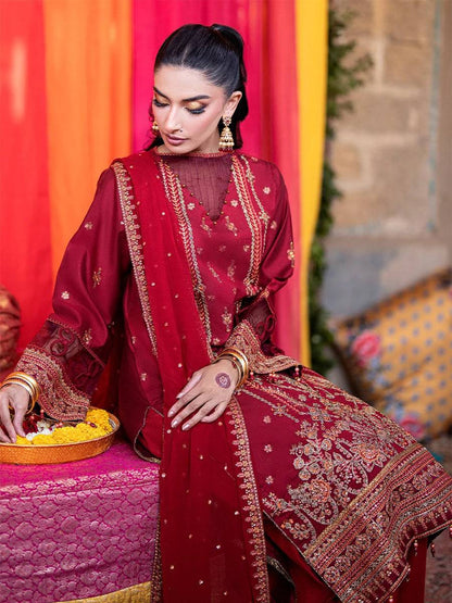 Salitex | Shehnai Festive | No015 by Maria Faisal - Registered Vendor of : Salitex - type : Ladies Clothes - 100% original wedding dresses