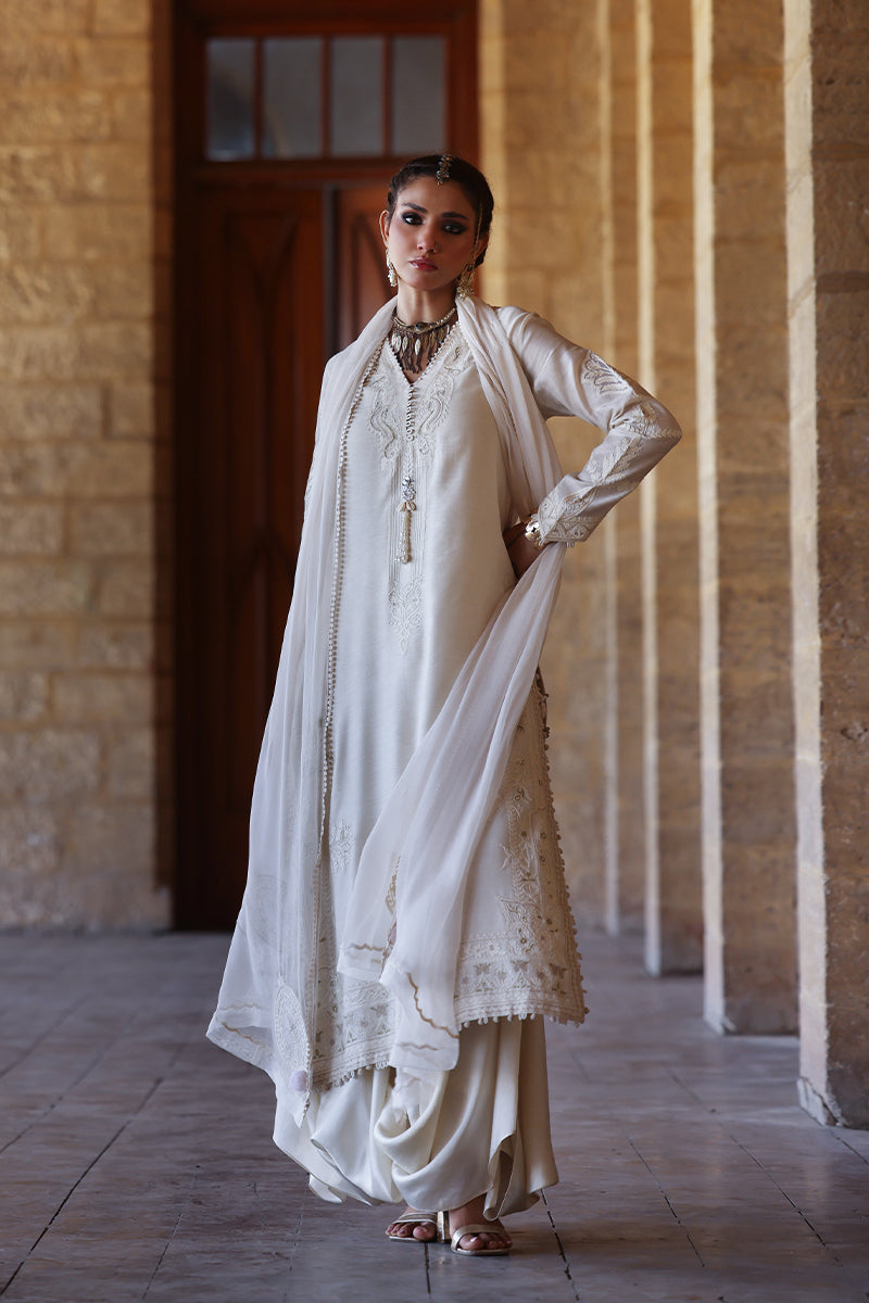 Wardha Saleem | Aari Collection 26 | Mehrunisa - Formal Dress - available at Maria Faisal in UK and USA.