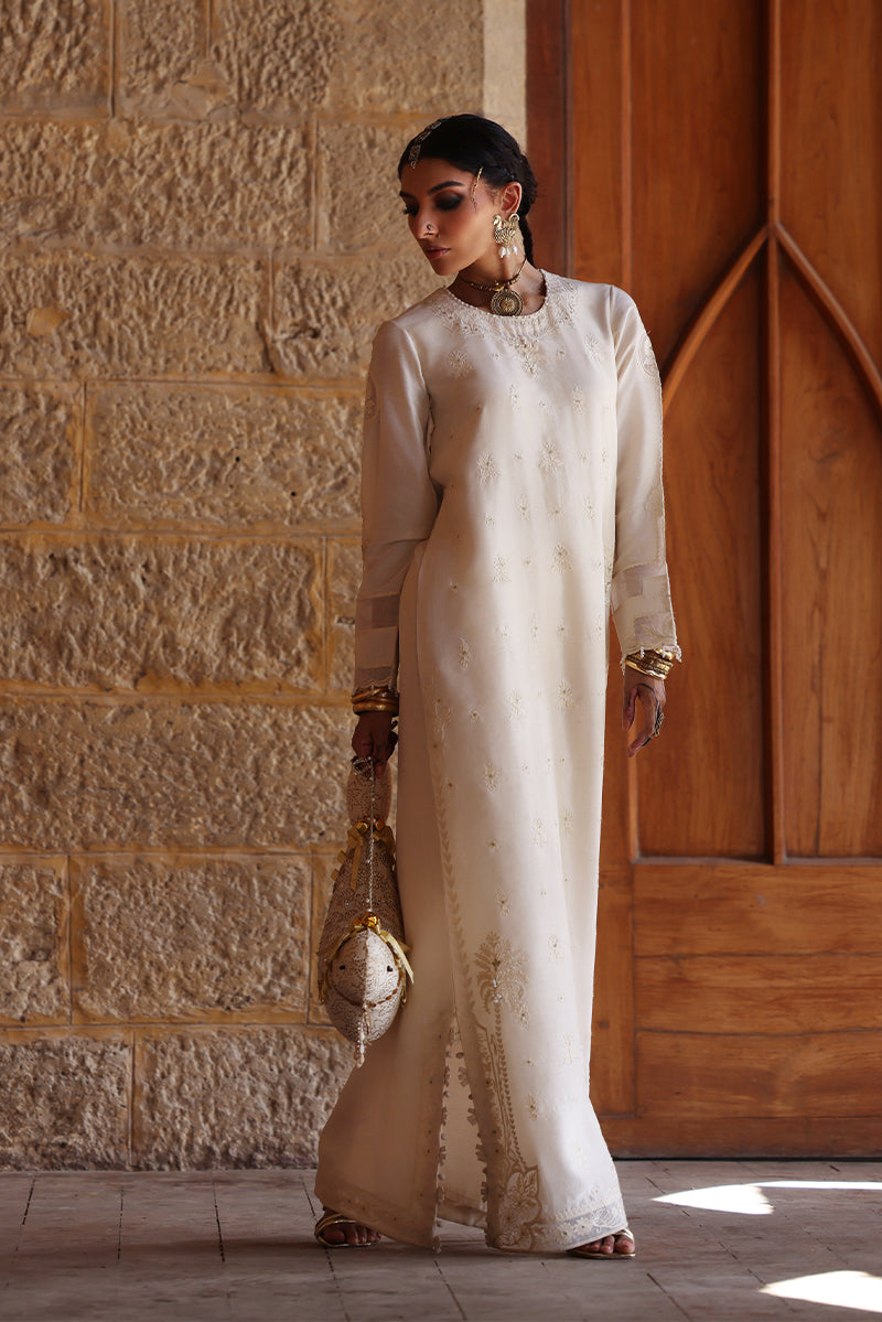 Wardha Saleem | Aari Collection 26 | Mushq - Formal Dress - available at Maria Faisal in UK and USA.