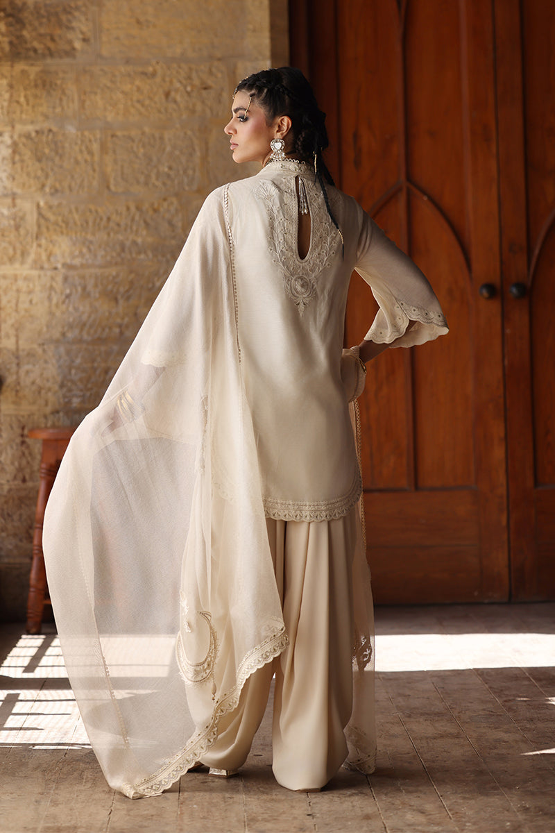 Wardha Saleem | Aari Collection 26 | Motia - Formal Dress - available at Maria Faisal in UK and USA.