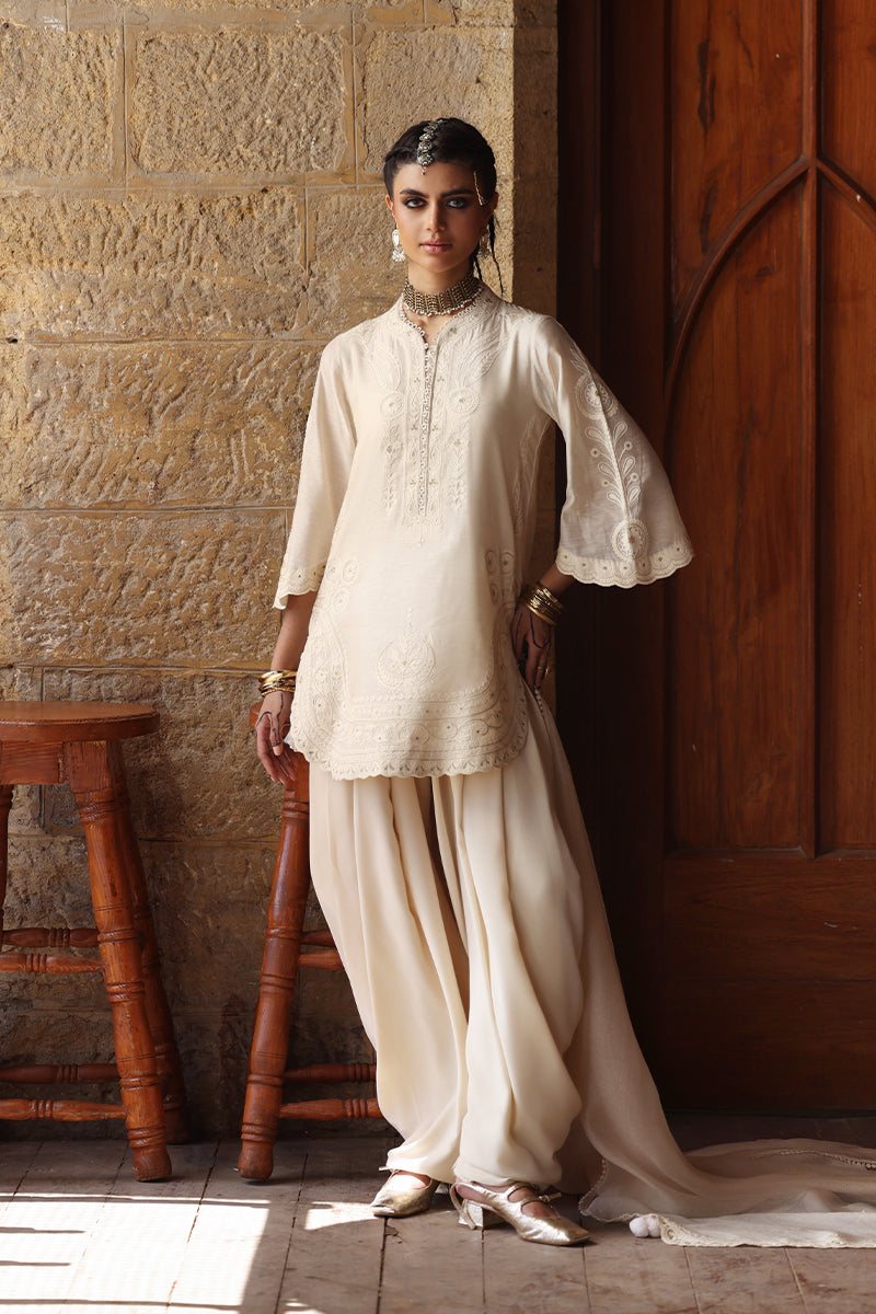 Wardha Saleem | Aari Collection 26 | Motia - Formal Dress - available at Maria Faisal in UK and USA.