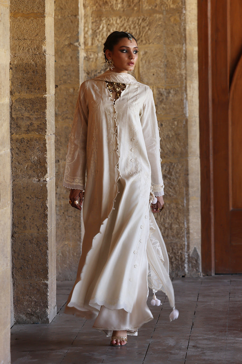 Wardha Saleem | Aari Collection 26 | Chaandni - Formal Dress - available at Maria Faisal in UK and USA.
