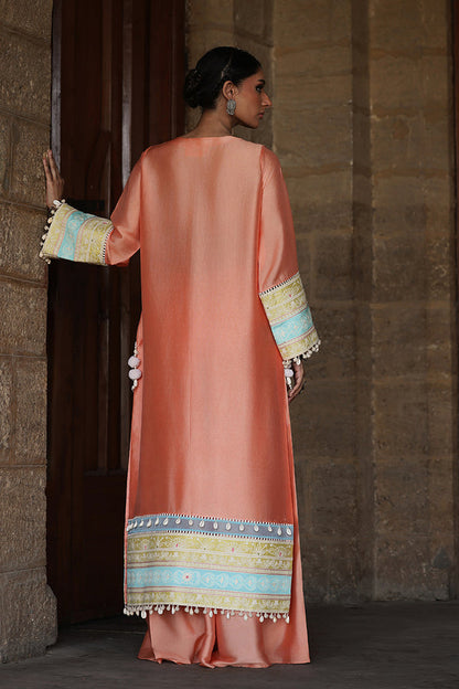 Wardha Saleem | Aari Collection | Ayezel - Formal Dress - available at Maria Faisal in UK and USA.