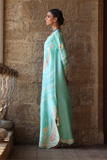 Wardha Saleem | Aari Collection | Kiyana - Formal Dress - available at Maria Faisal in UK and USA.