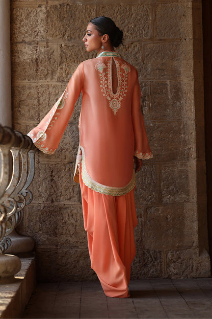 Wardha Saleem | Aari Collection | Ainah - Formal Dress - available at Maria Faisal in UK and USA.