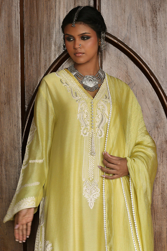 Wardha Saleem | Aari Collection |  Mahveen - Formal Dress - available at Maria Faisal in UK and USA.