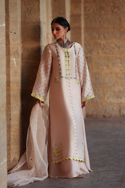 Wardha Saleem | Layla Festive 26 | Warda - Formal Dress - available at Maria Faisal in UK and USA.