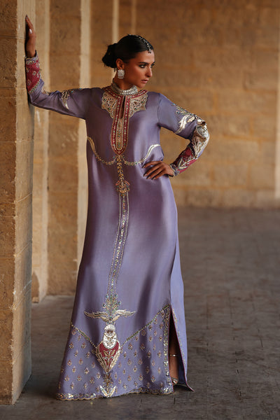 Wardha Saleem | Layla Festive 26 | Zahy - Formal Dress - available at Maria Faisal in UK and USA.