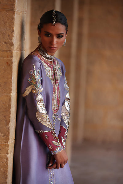 Wardha Saleem | Layla Festive 26 | Zahy - Formal Dress - available at Maria Faisal in UK and USA.
