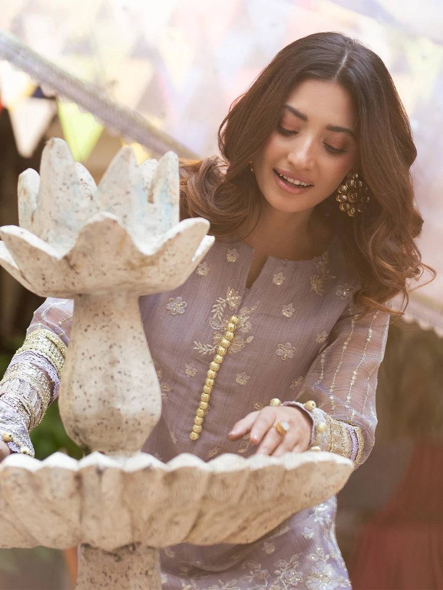 Salitex | Signature Festive Chiffon | NO026 by Maria Faisal - Registered Vendor of : Salitex - type : Ladies Clothes - 100% original wedding dresses