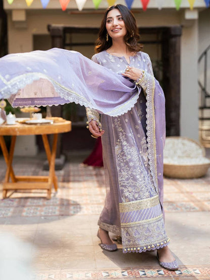 Salitex | Signature Festive Chiffon | NO026 by Maria Faisal - Registered Vendor of : Salitex - type : Ladies Clothes - 100% original wedding dresses