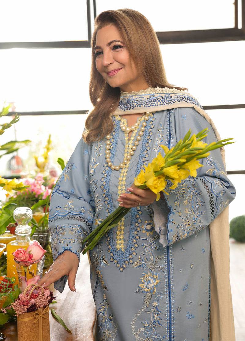 Sahane | In Laws in Lawn Eid Edit | CT-21007 Luna by Maria Faisal - Registered Vendor of : Sahane - type : Ladies Clothes - 100% original wedding dresses