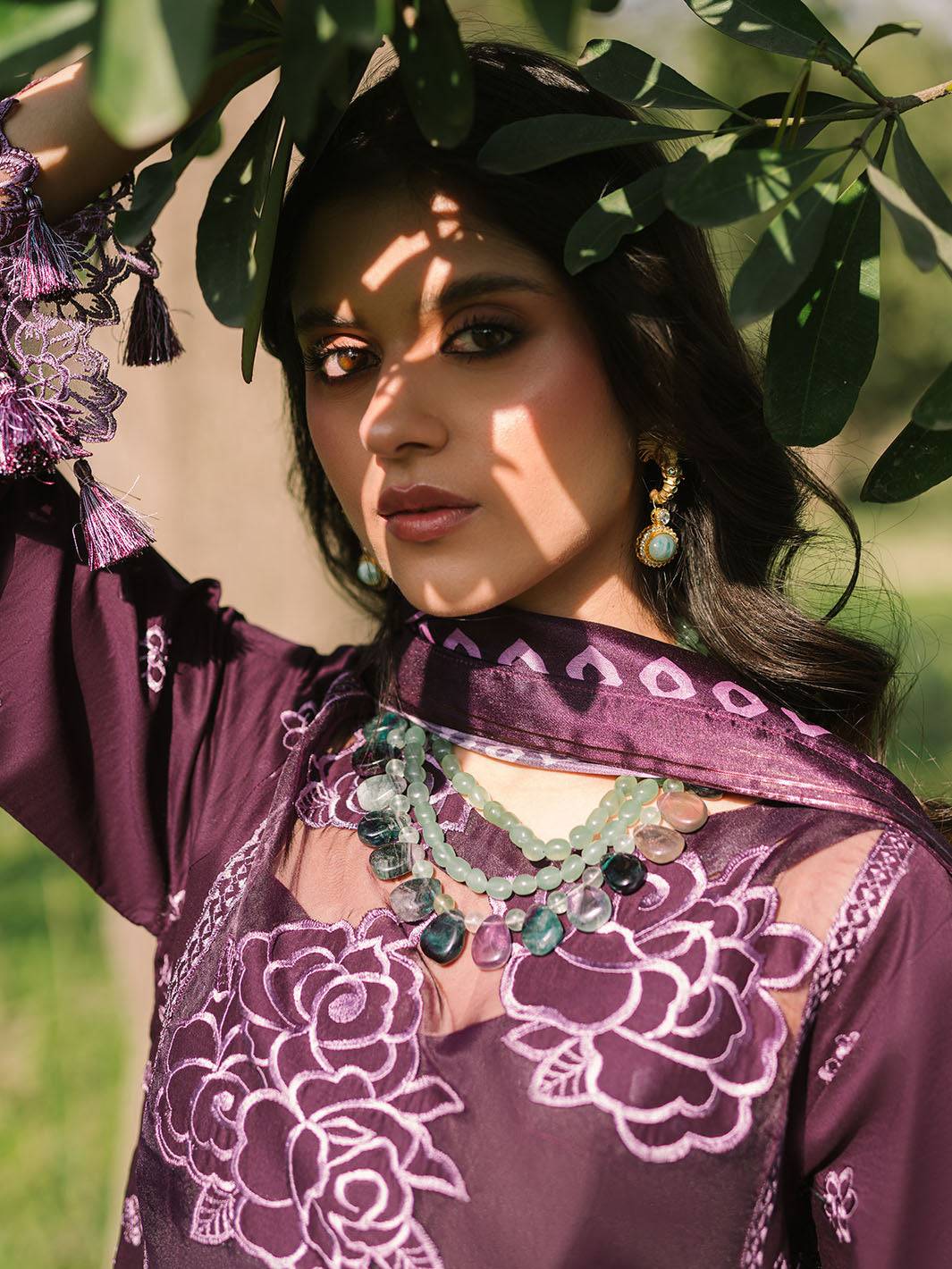 Mahnur | Dahlia Luxury Lawn 25 | Lea by Maria Faisal - Registered Vendor of : Mahnur - type : Ladies Clothes - 100% original wedding dresses