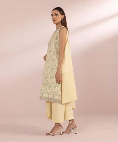 Sapphire | Eid Collection | S22 - Designer Dress with Intricate embroidery and embellishments. Shop elegent wedding dress at Maria Faisal.